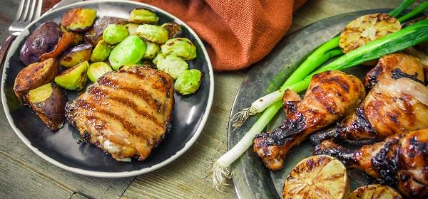 Buttermilk Brined Chicken With Maple Glaze